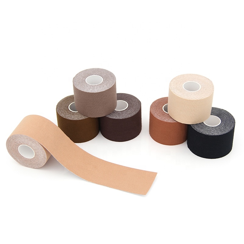 Ano ang mga pakinabang ng tan boob tape na gawa sa de-kalidad na koton at spandex?